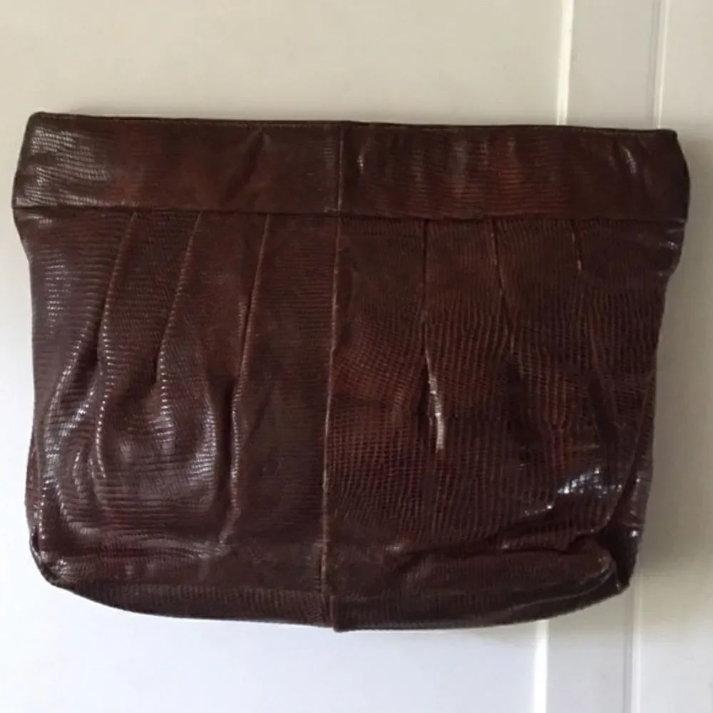 Vintage Lizard Clutch